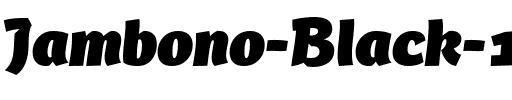 Jambono Black Regular.ttf