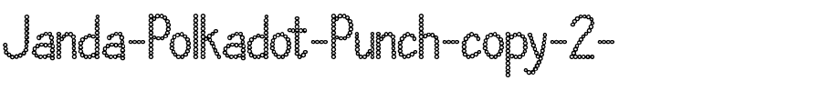 Janda Polkadot Punch Regular.ttf