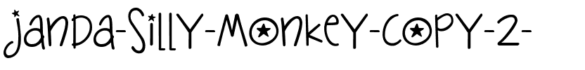 Janda Silly Monkey Regular.ttf