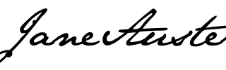 JaneAusten NoSecret.ttf