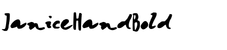 JaniceHandBold Bold.ttf