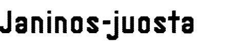 Janinos juosta Regular.ttf