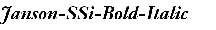 Janson SSi Bold Italic.ttf