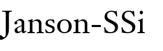 Janson SSi Regular.ttf