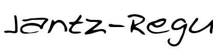 Jantz Regular.ttf