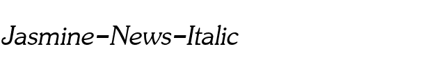 Jasmine News Italic.ttf