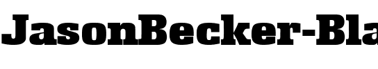 JasonBecker-Black Regular.ttf