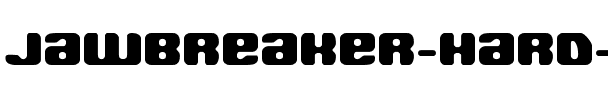 Jawbreaker Hard BRK Regular.ttf