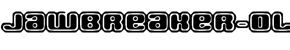 Jawbreaker OL2 BRK Regular.ttf