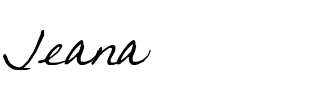Jeana Script.ttf