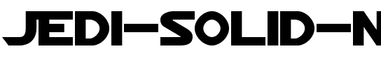 Jedi Solid Normal.ttf