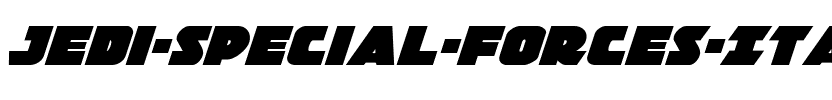 Jedi Special Forces Italic Italic.ttf