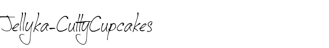 Jellyka CuttyCupcakes Normal.ttf