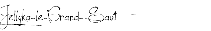 Jellyka - le Grand Saut Normal.ttf