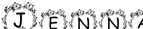 Jenna s Kitties Regular.ttf