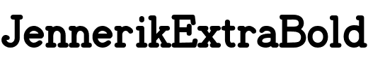 JennerikExtraBold Regular.ttf