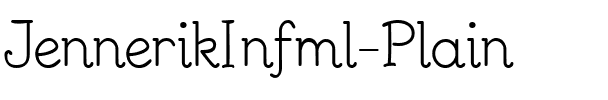 JennerikInfml Plain.ttf