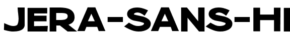 Jera Sans Heavy JL Regular.ttf