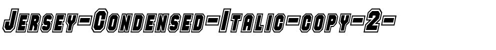 Jersey-Condensed Italic.ttf