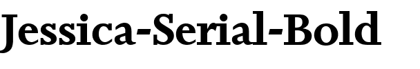 Jessica-Serial Bold.ttf