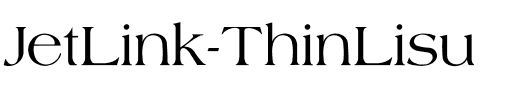 JetLink ThinLisu Regular.ttf