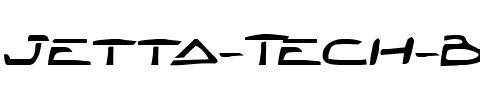 Jetta Tech Bold Bold.ttf
