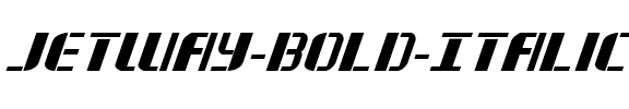 Jetway Bold Italic Bold Italic.ttf