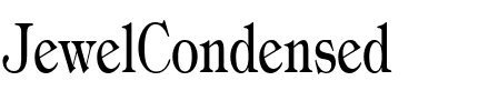 JewelCondensed Regular.ttf