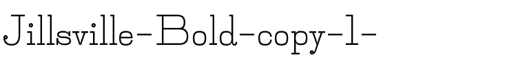 Jillsville Bold.ttf