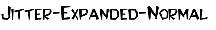 Jitter-Expanded  Normal.ttf