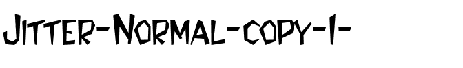Jitter Normal.ttf