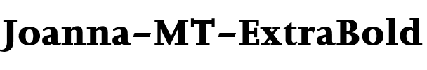 Joanna MT ExtraBold Regular.ttf