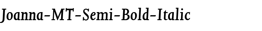 Joanna MT Semi Bold Italic.ttf