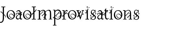 JoaoImprovisations Regular.ttf