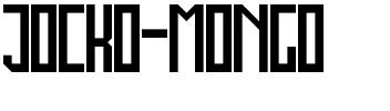 Jocko Mongo Regular.ttf