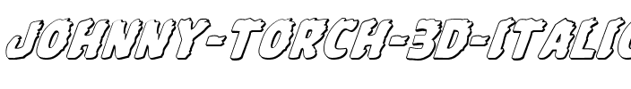 Johnny Torch 3D Italic Italic.ttf