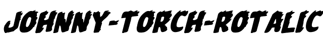 Johnny Torch Rotalic Italic.ttf