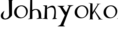 Johnyokonysm Regular.ttf
