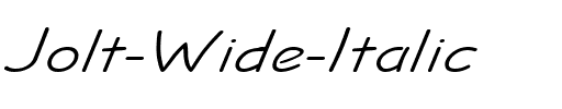 Jolt Wide Italic.ttf