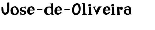 Jose de Oliveira Regular.otf
