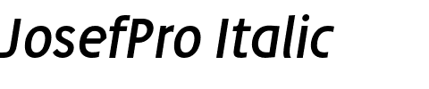 Josef Pro Italic.otf