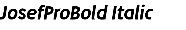 Josef Pro Bold Italic.otf