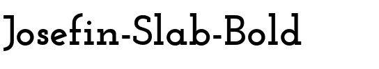 Josefin Slab Bold.ttf