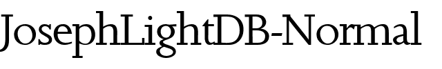 JosephLightDB Normal.ttf