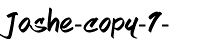 Joshe Normal.ttf
