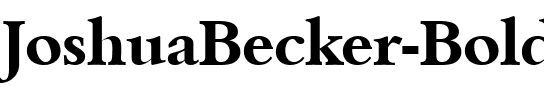 JoshuaBecker Bold.ttf