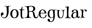 Jot Regular.ttf