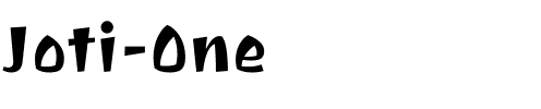 Joti One Regular.ttf