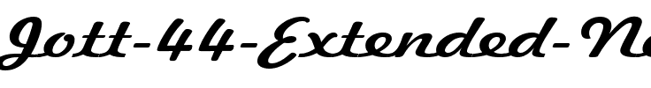 Jott 44 Extended Normal.ttf