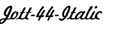 Jott 44 Italic.ttf